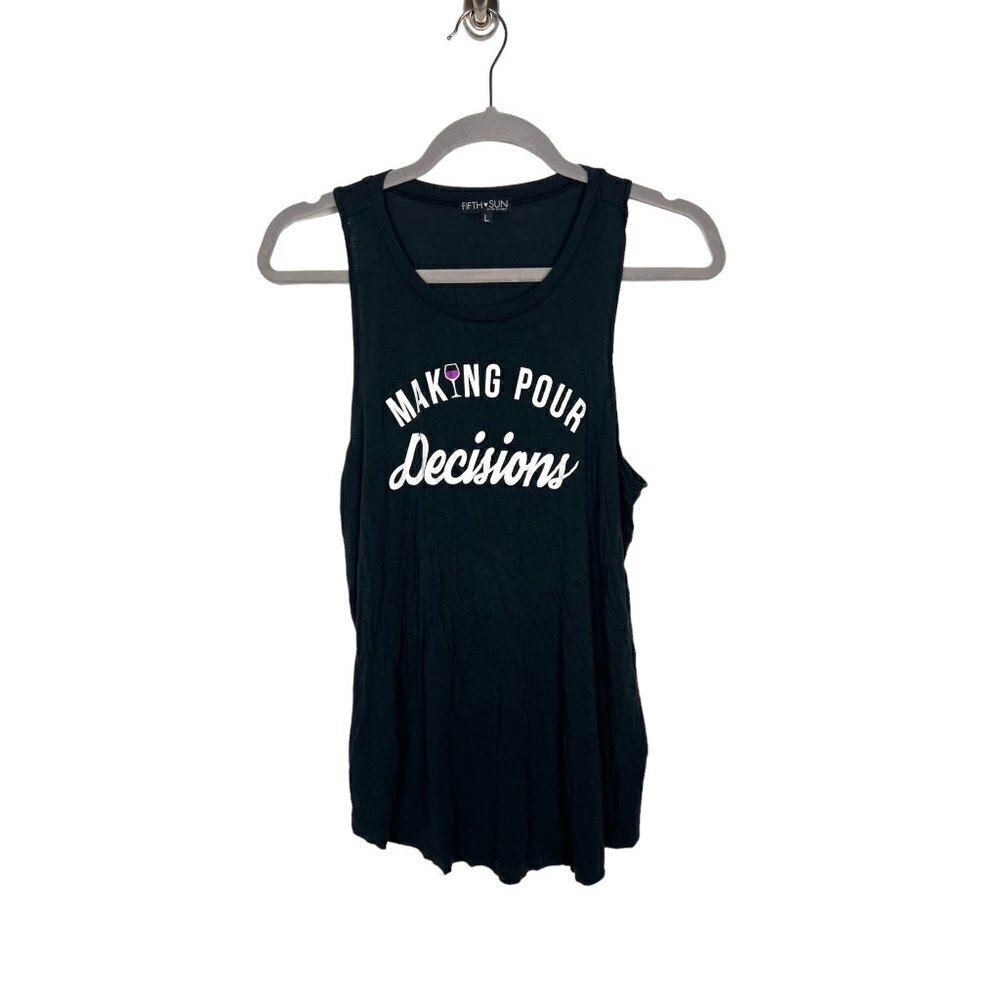 Fifth & Sun wine tank top‎
